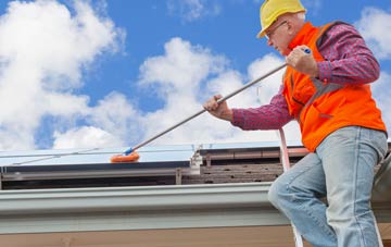 Winwick soft wash roof cleaning
